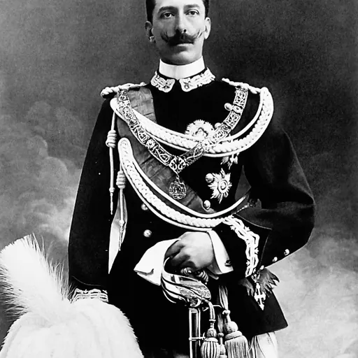 Portrait of Prince Vittorio Emanuele, Count of Turin