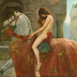 Portrait of Lady Godiva