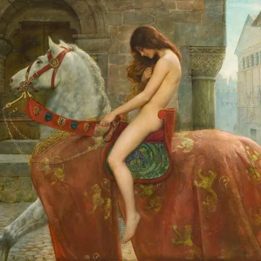 Portrait of Lady Godiva