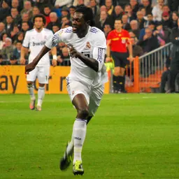 Portrait of Emmanuel Adebayor