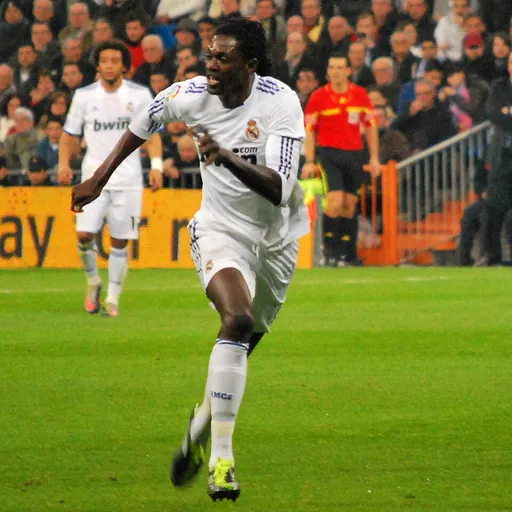 Portrait of Emmanuel Adebayor