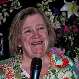 Portrait of Clarissa Dickson Wright