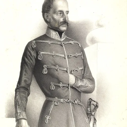 Portrait of Lázár Mészáros