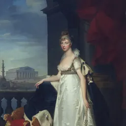 Portrait of Elizabeth Alexeievna