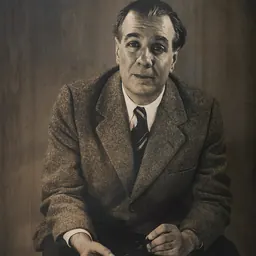 Portrait of Jorge Luis Borges