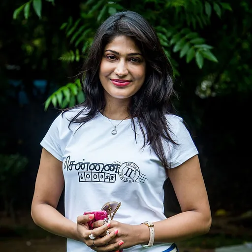 Portrait of Vijayalakshmi