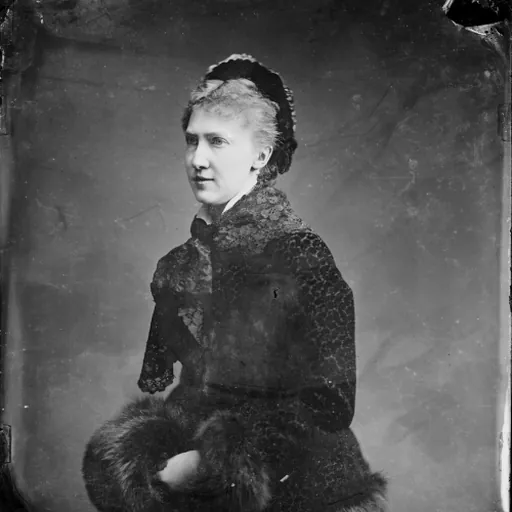 Portrait of Princess Augusta of Saxe-Meiningen