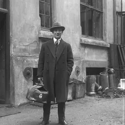 Portrait of Haakon Hansen