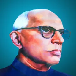 Portrait of A. B. Shetty
