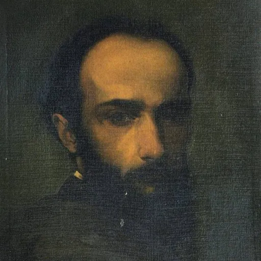 Portrait of Amos Cassioli