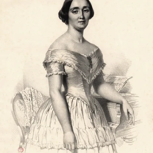 Portrait of Jeanne-Anaïs Castellan