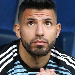 Portrait of Sergio Agüero