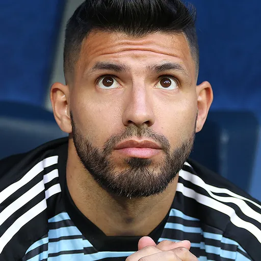 Portrait of Sergio Agüero