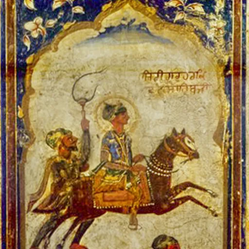 Portrait of Guru Har Krishan