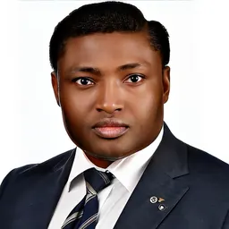 Portrait of Simon Ekpa