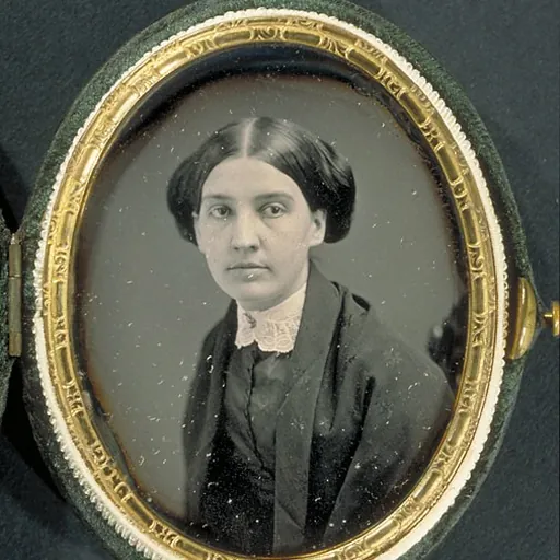 Portrait of Susan Huntington Gilbert Dickinson