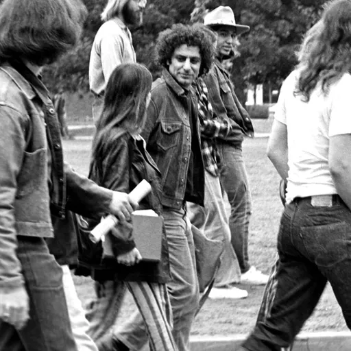 Portrait of Abbie Hoffman