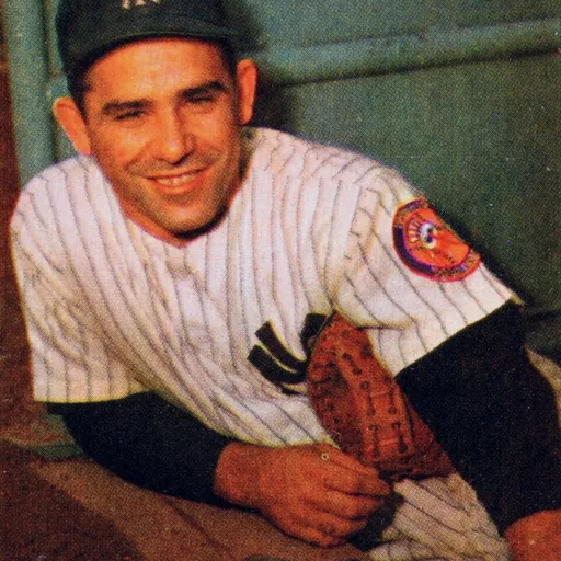 Portrait of Yogi Berra