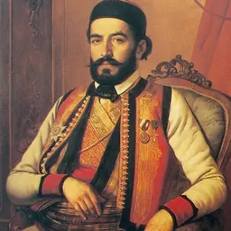 Portrait of Petar II Petrović-Njegoš