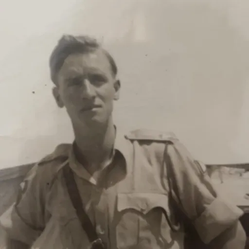 Portrait of Len Peach