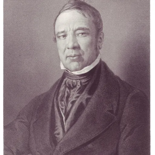Portrait of Achille Tenaille de Vaulabelle