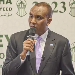 Portrait of Hamza Abdi Barre