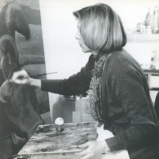 Portrait of Monique de Roux