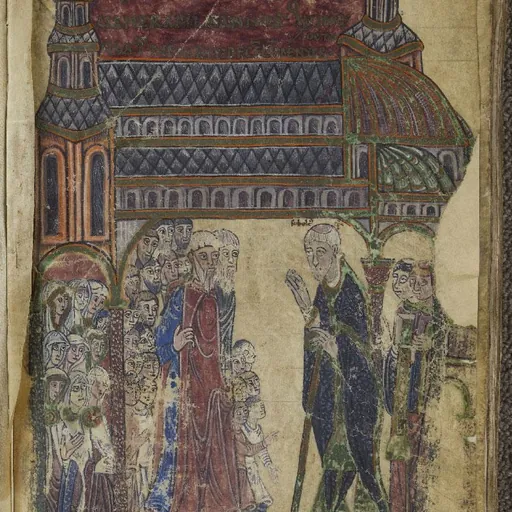 Portrait of Fulbert of Chartres
