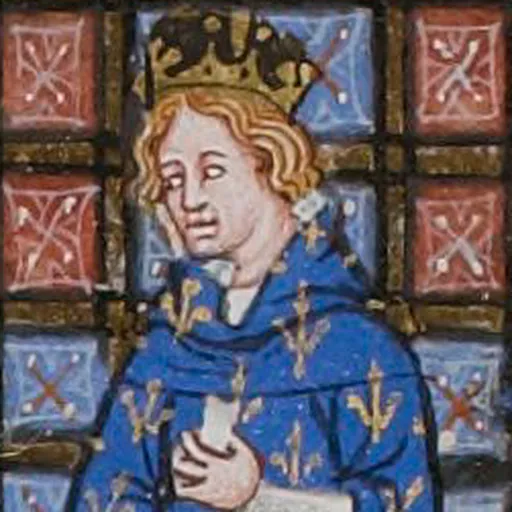 Portrait of Louis the Stammerer