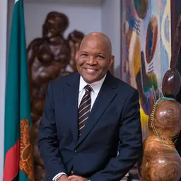 Portrait of Fred M'membe