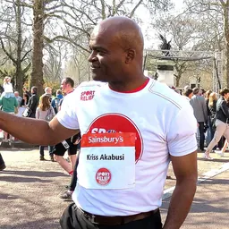 Portrait of Kriss Akabusi