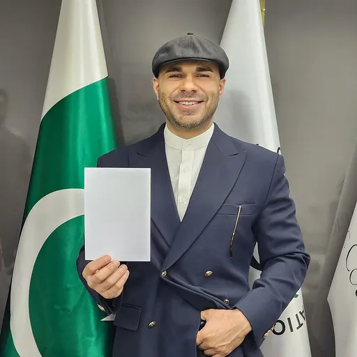 Portrait of Rizwan Aftab Ahmed