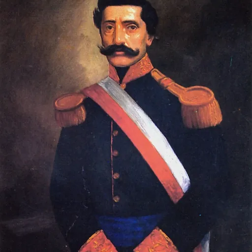 Portrait of Mariano Herencia Zevallos