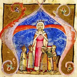 Portrait of Elizabeth of Poland, Queen of Hungary