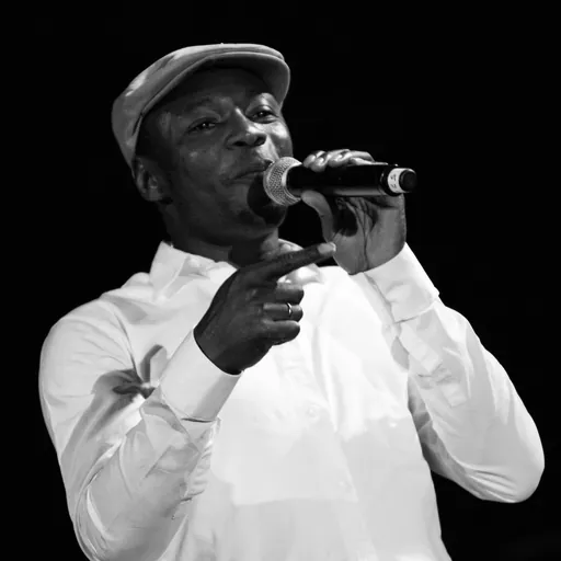 Portrait of MC Solaar