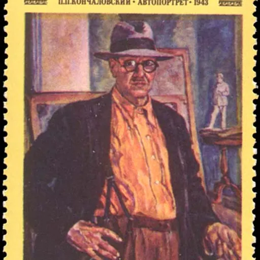 Portrait of Pyotr Konchalovsky