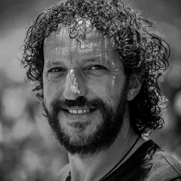 Portrait of Ali Abu Awwad