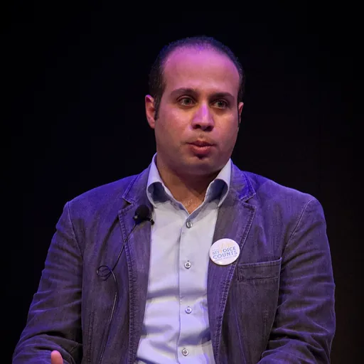 Portrait of Ahmed Maher