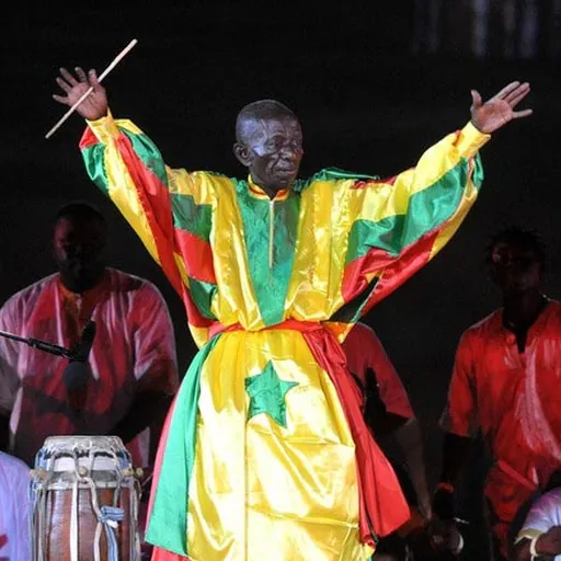 Portrait of Doudou N'Diaye Rose