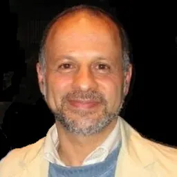 Portrait of Akbar Ganji