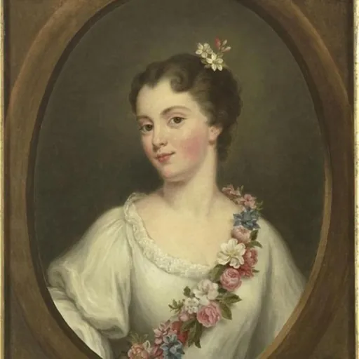 Portrait of Louise Anne de Bourbon