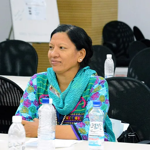 Portrait of Purna Shova Chitrakar