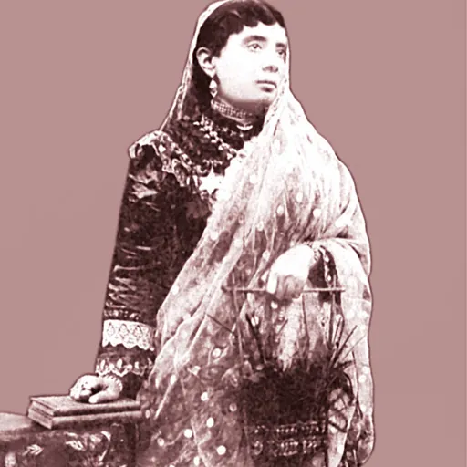 Portrait of Khujastha Akhtar Banu