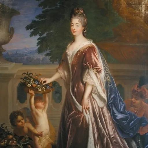Portrait of Louise Bénédicte de Bourbon