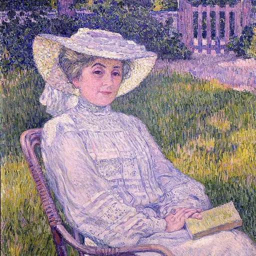 Portrait of Maria Van Rysselberghe