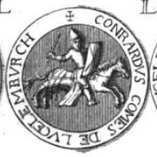 Portrait of Conrad I, Count of Luxembourg