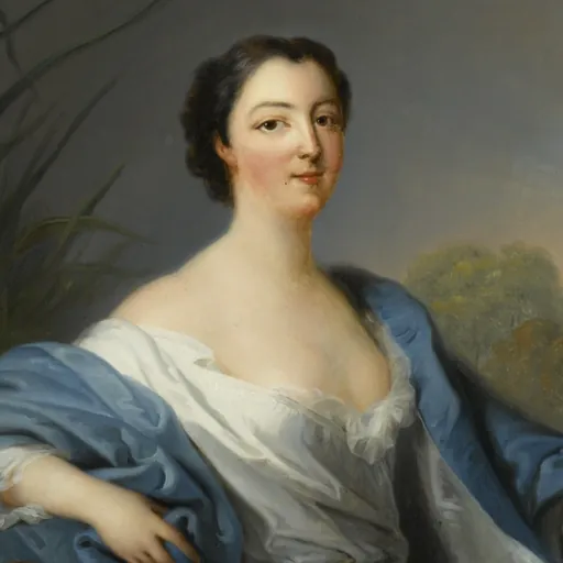 Portrait of Marie Anne de Bourbon