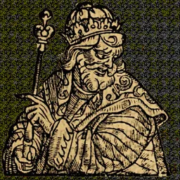 Portrait of Dafydd ab Owain Gwynedd