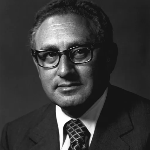 Portrait of Henry Kissinger
