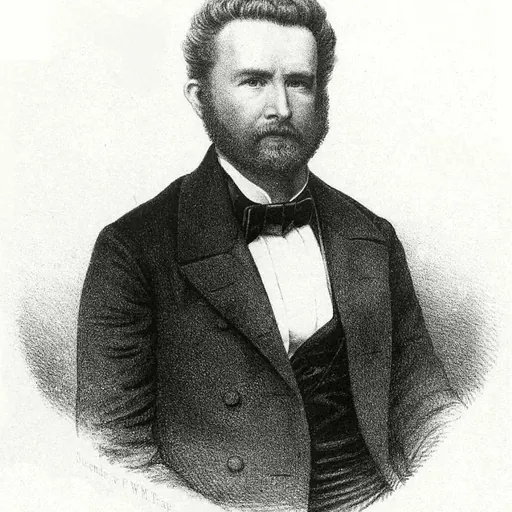 Portrait of Franz Wilhelm Junghuhn